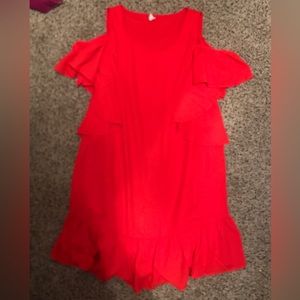 Red dress